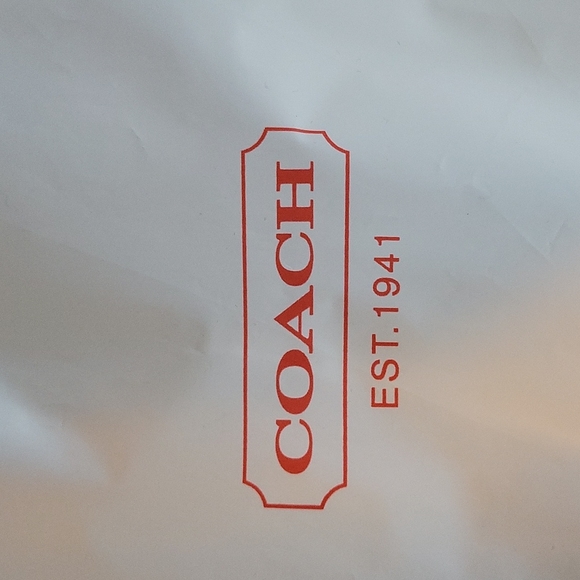 Coach Teal knee length coat with belt - Picture 4 of 4